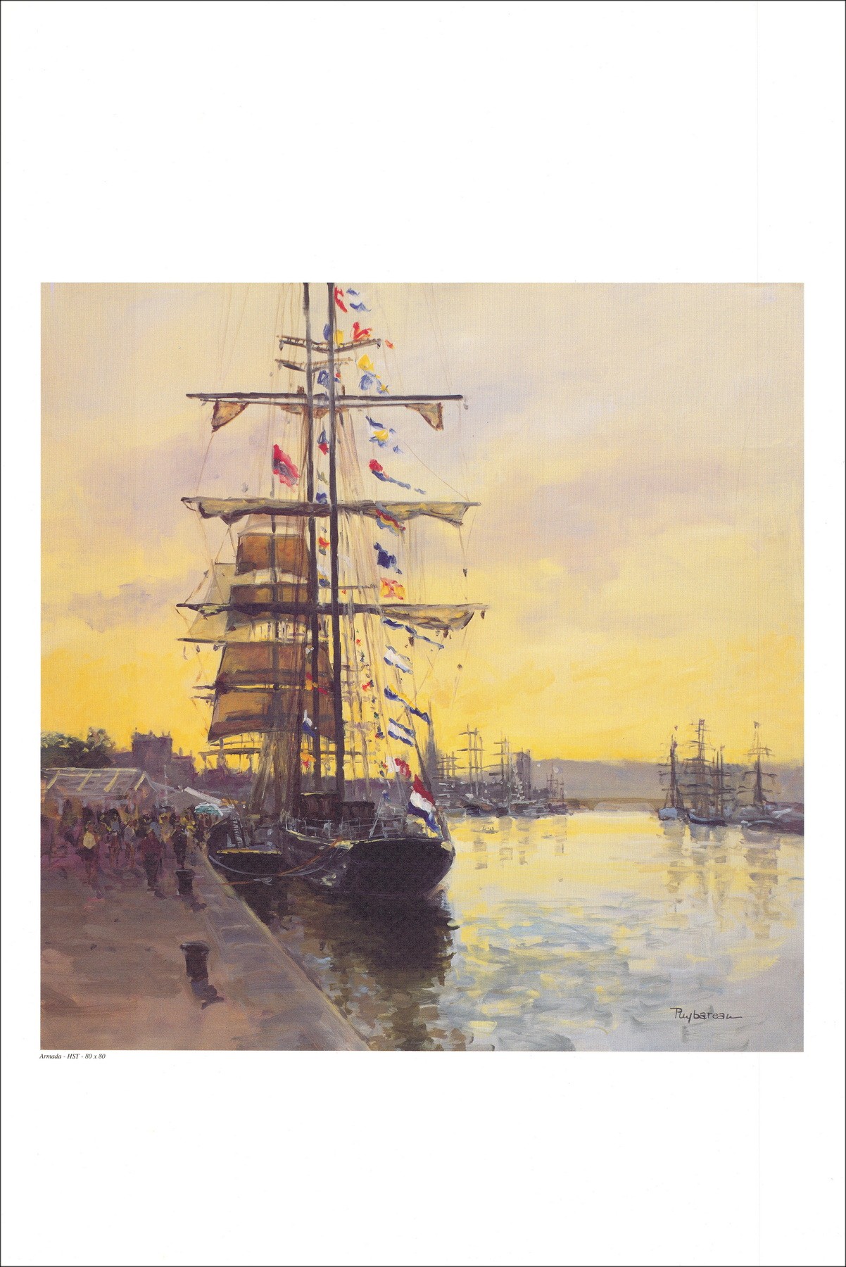 PUYBAREAU Annie - Affiche "Armada" 66x45cm