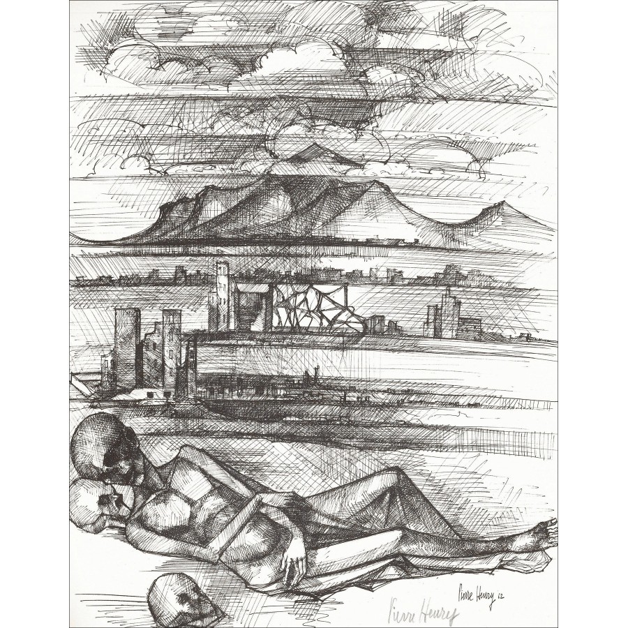 Pierre-Henry - Eitelkeitspaar (1962), Lithographie