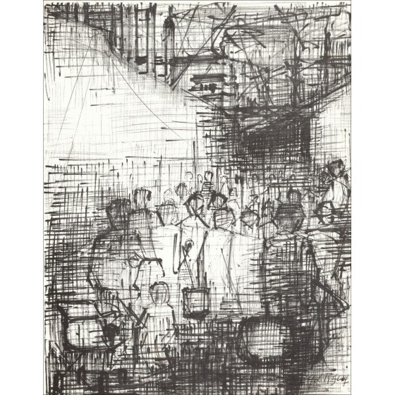 Gaëtan de Rosnay - Sammeln (1963), Lithographie