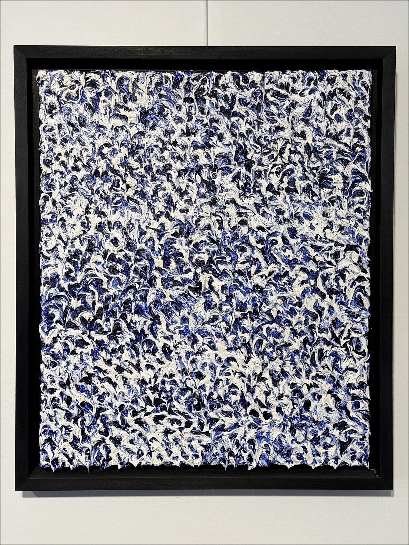 TANC – Ultramarina #167, aceite sobre lienzo original 2022 - 64x53cm