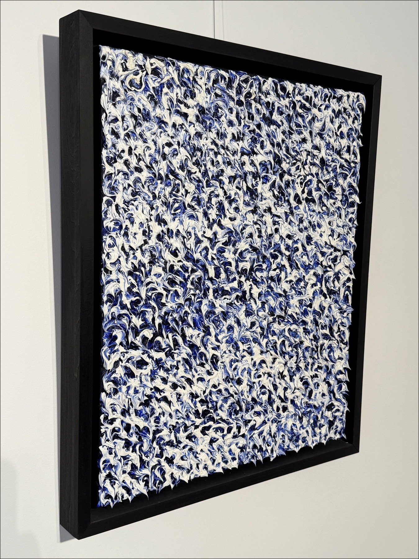 TANC – Ultramarina #167, aceite sobre lienzo original 2022 - 64x53cm