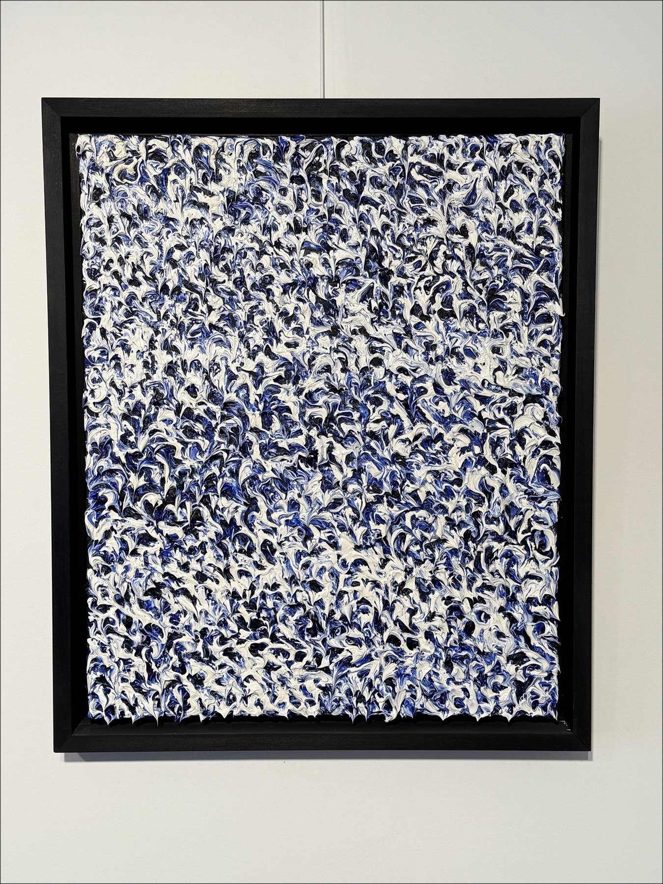 TANC – Ultramarina #167, aceite sobre lienzo original 2022 - 64x53cm