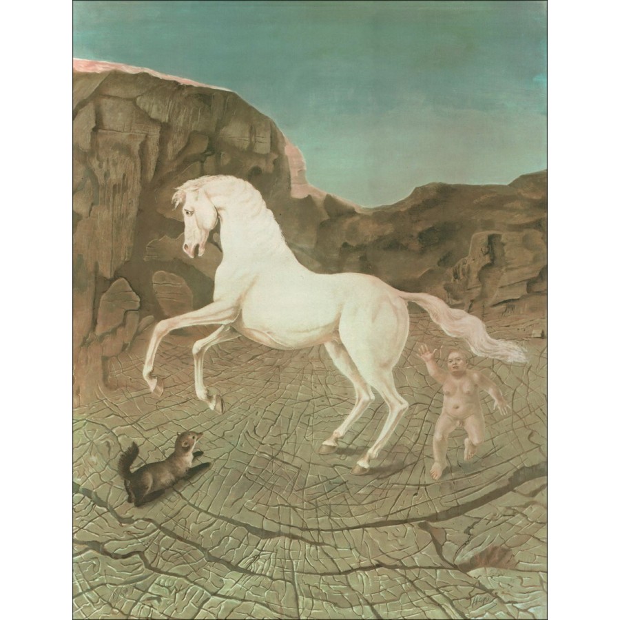 Stanislao LEPRI - Lithographie Originale "Le cheval" 70x53cm, signée et numérotée au crayon par l'artiste