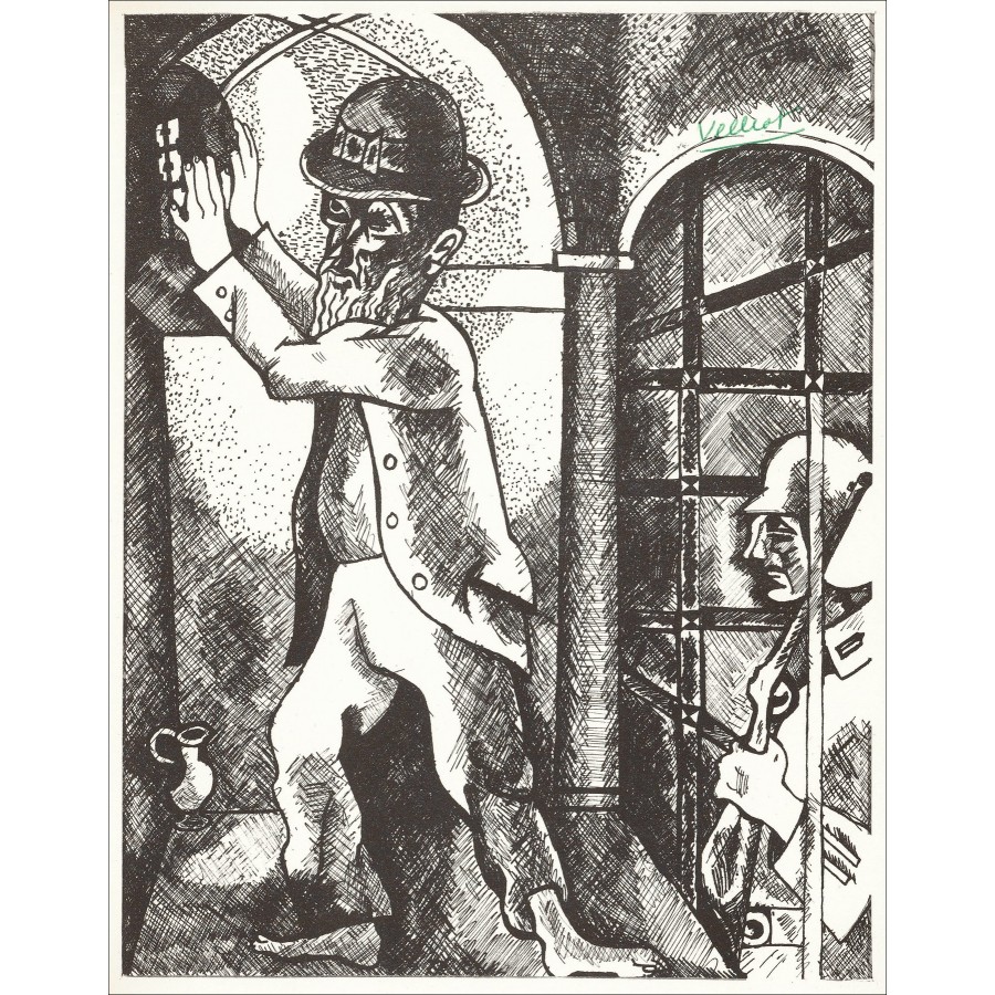 Jean Velliot - de cel (1962), lithografie