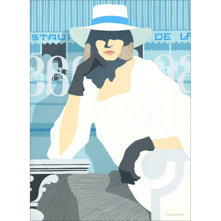 Andras Kaldor – Le Matin, sérigraphie (76 x 56 cm)