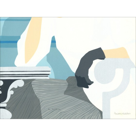 Andras Kaldor – The Morning, silkscreen print (76 x 56 cm)
