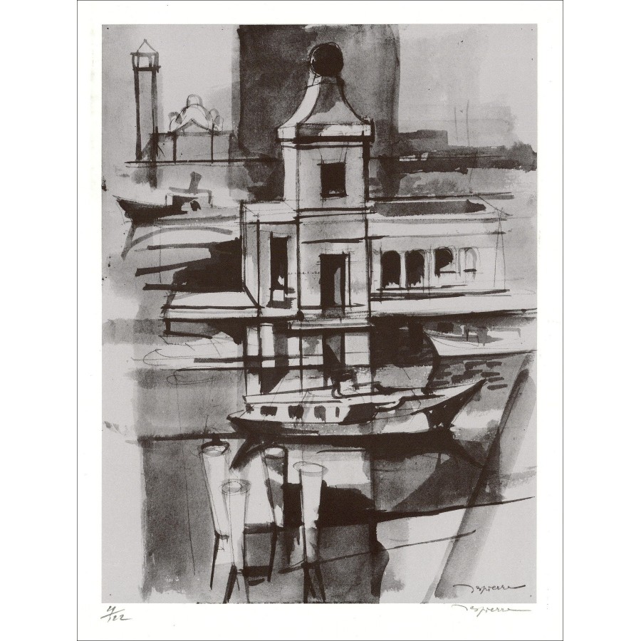 Jacques Despierre - Venedig (1971), Lithographie