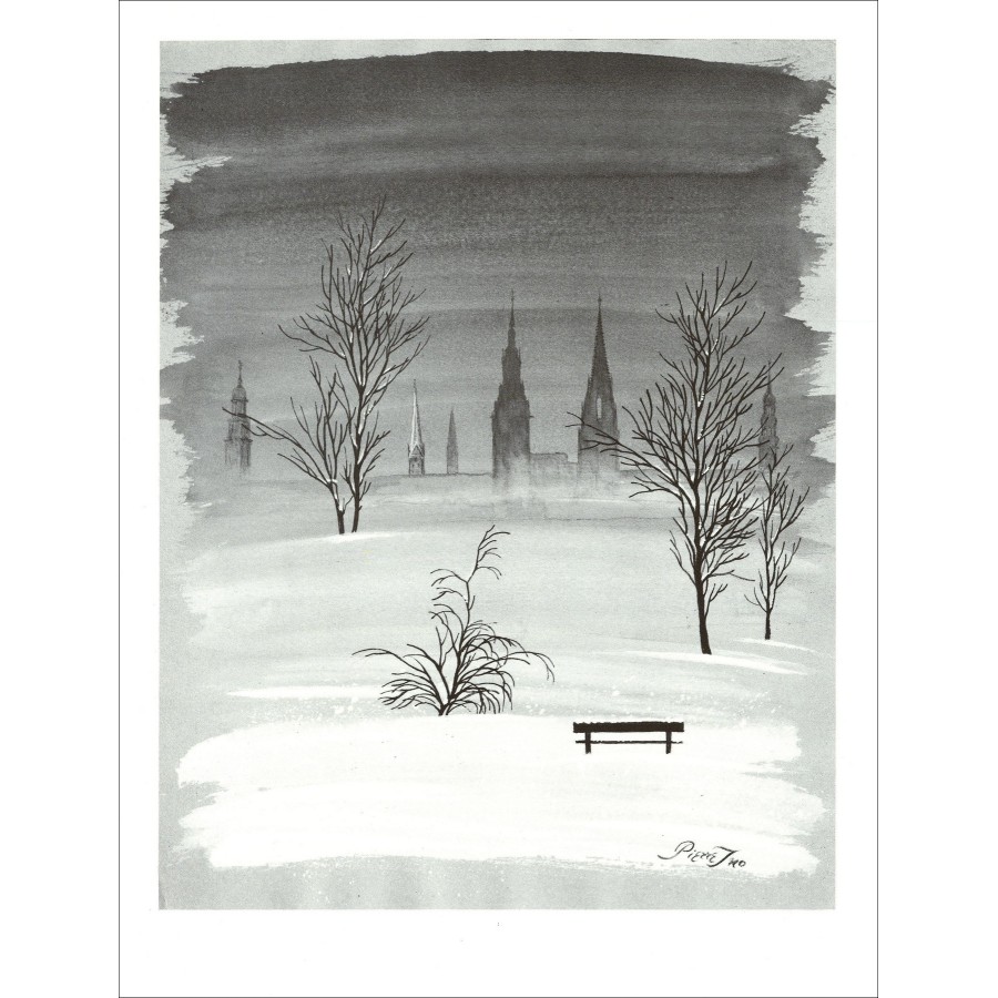 Pierre Ino – Hamburg (1971), lithography