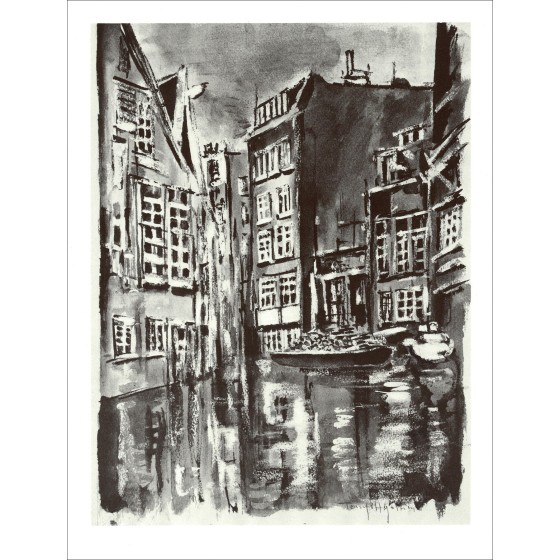 Tony Agostini - Amsterdam 01 (1971), Litografía