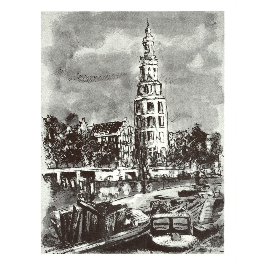 Tony Agostini - Amsterdam 02 (1971), Lithographie
