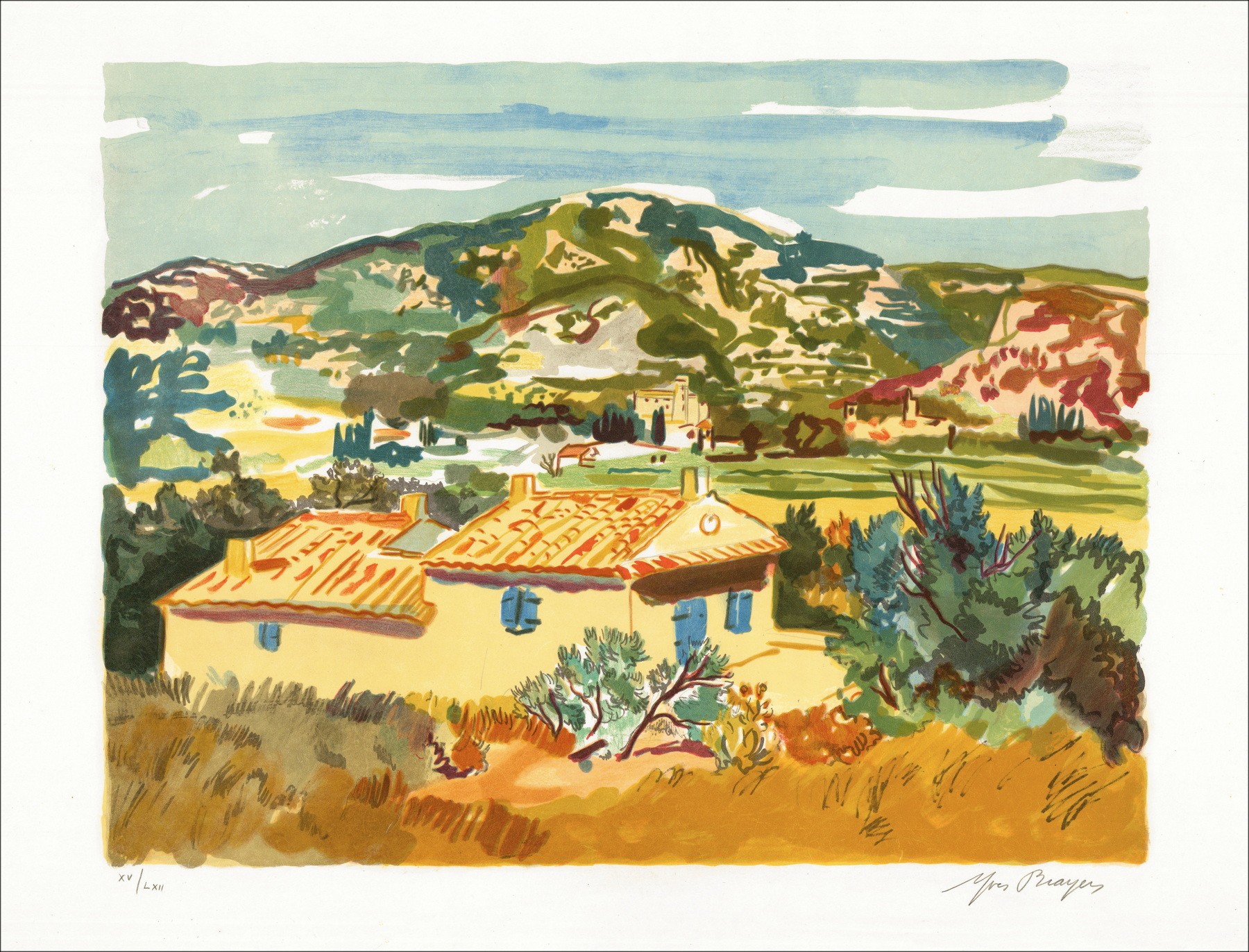 Yves Brayer  Le Bastidon van Henri Bosco in Lfra_Latnmarin (1973)