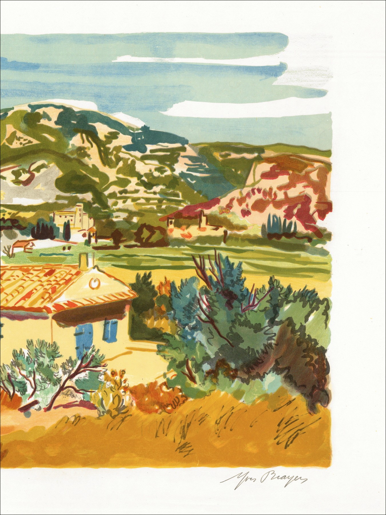Yves Brayer  Le Bastidon van Henri Bosco in Lfra_Latnmarin (1973)