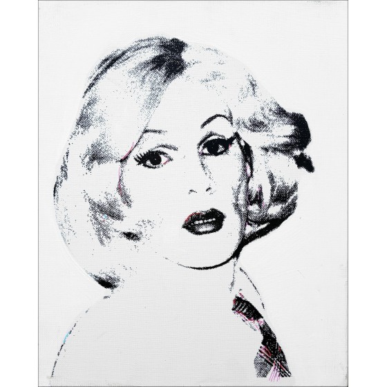 Victor Hasch – Andy Warhol - 2, dipinto originale