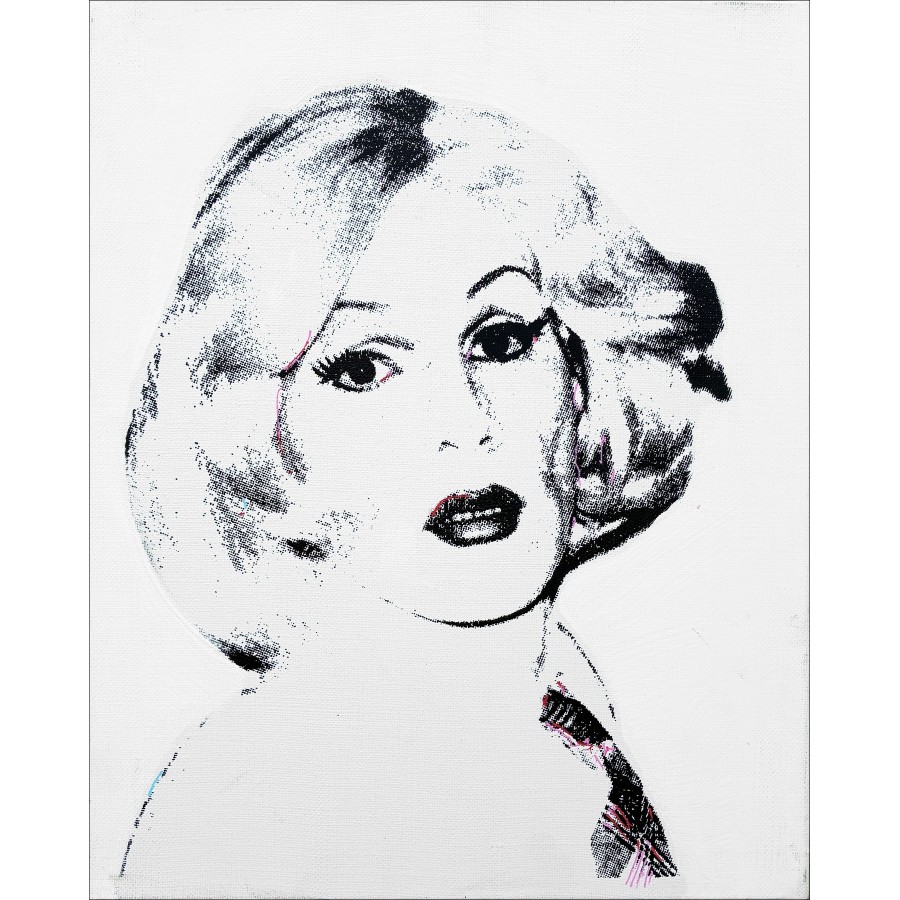 Victor Hasch – Andy Warhol - 2, dipinto originale