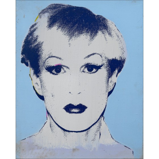 Victor Hasch – Andy Warhol - 4, dipinto originale