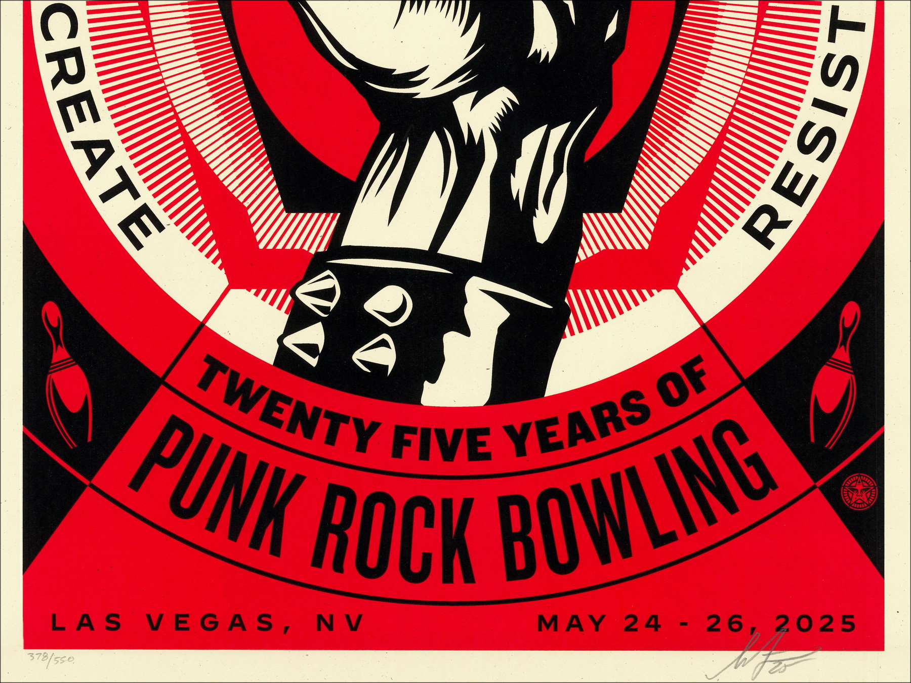 Shepard Fairey – Punk Rock Bowling 2025