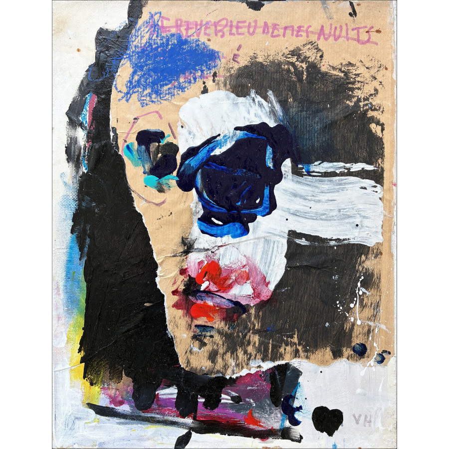 Victor Hasch - Abstracte samenstelling - 2, origineel schilderij