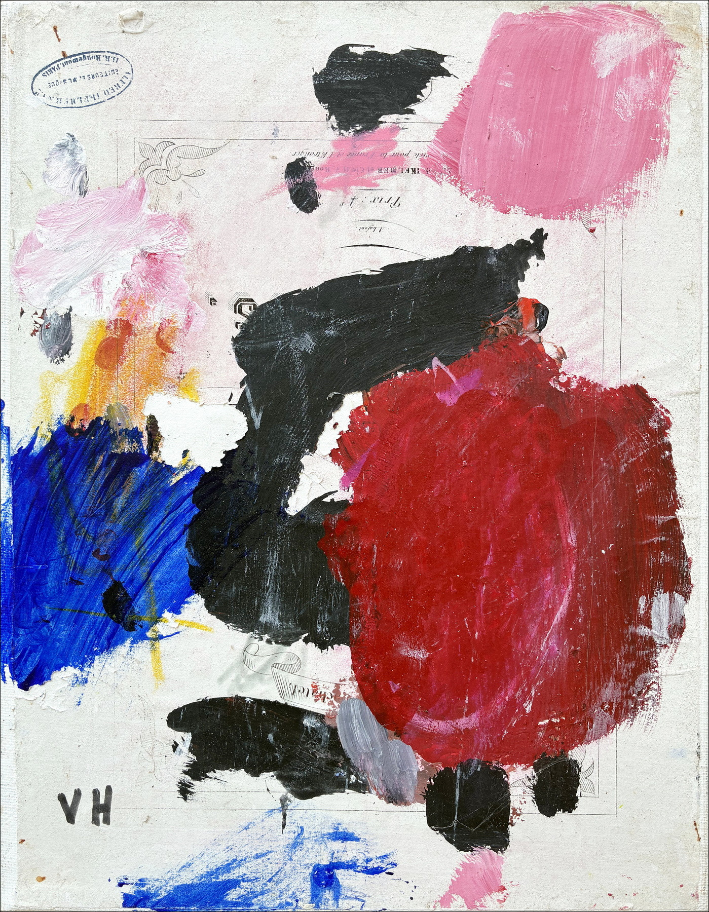 Victor HASCH – Composición Resumen - 3, pintura original