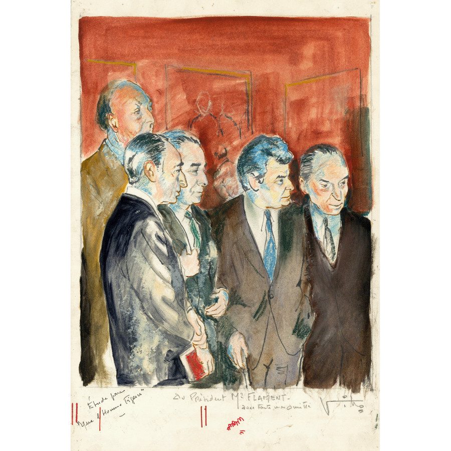 Victor Viko - Studie voor "Die man is"