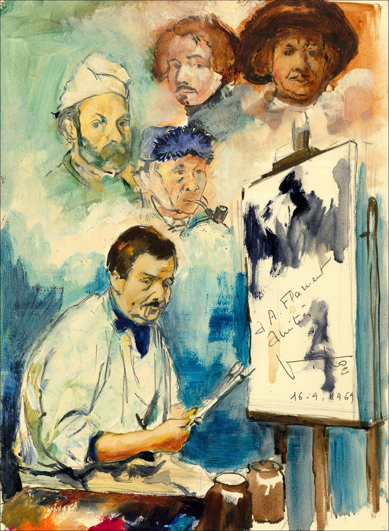 Victor VIKO – Le peintre (1969)