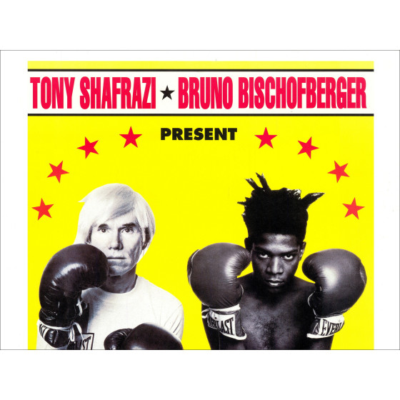 Michael HALSBAND – Warhol-Basquiat (1999) Poster