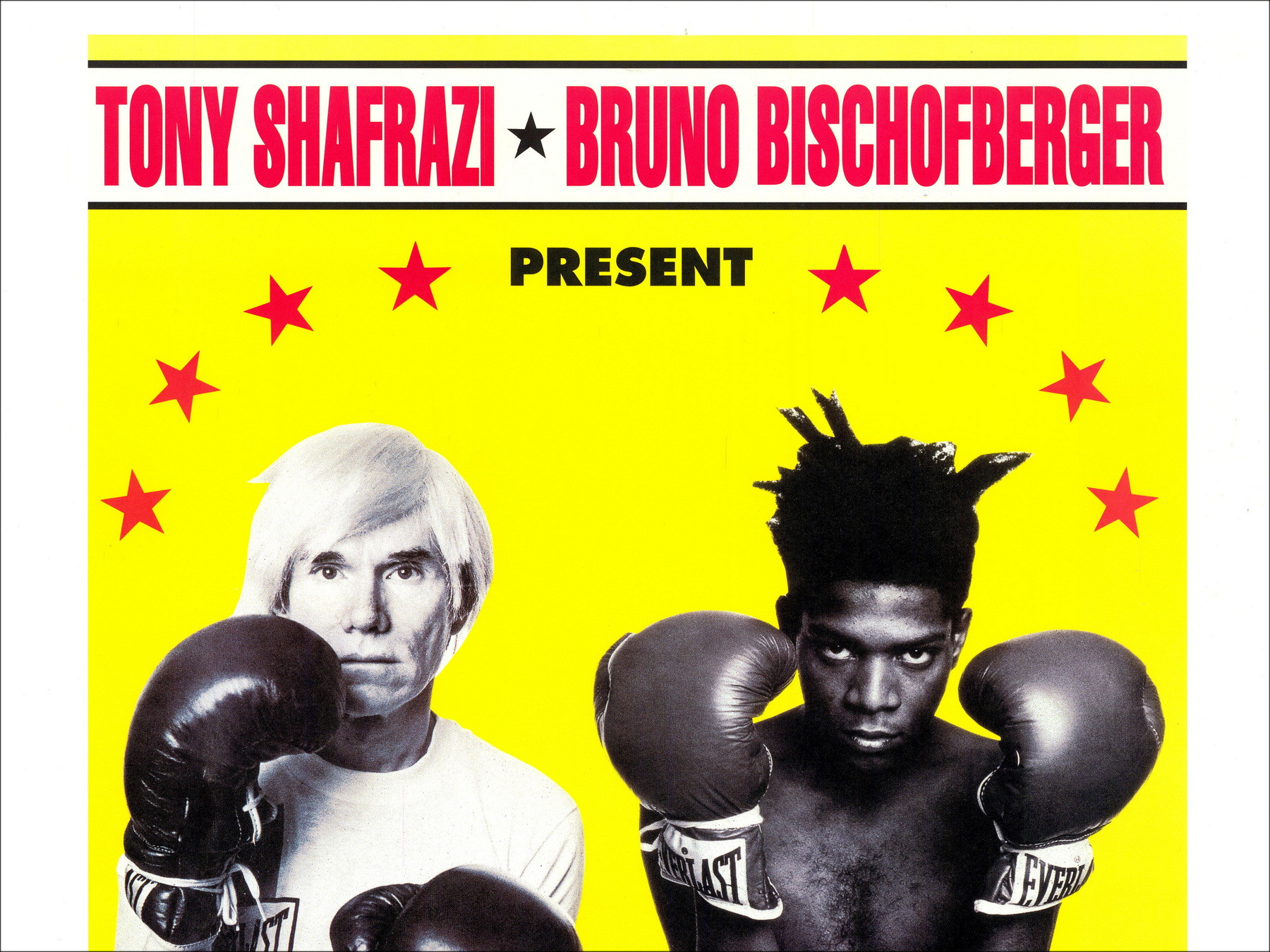 Michael HALSBAND – Warhol-Basquiat (1999) Cartello