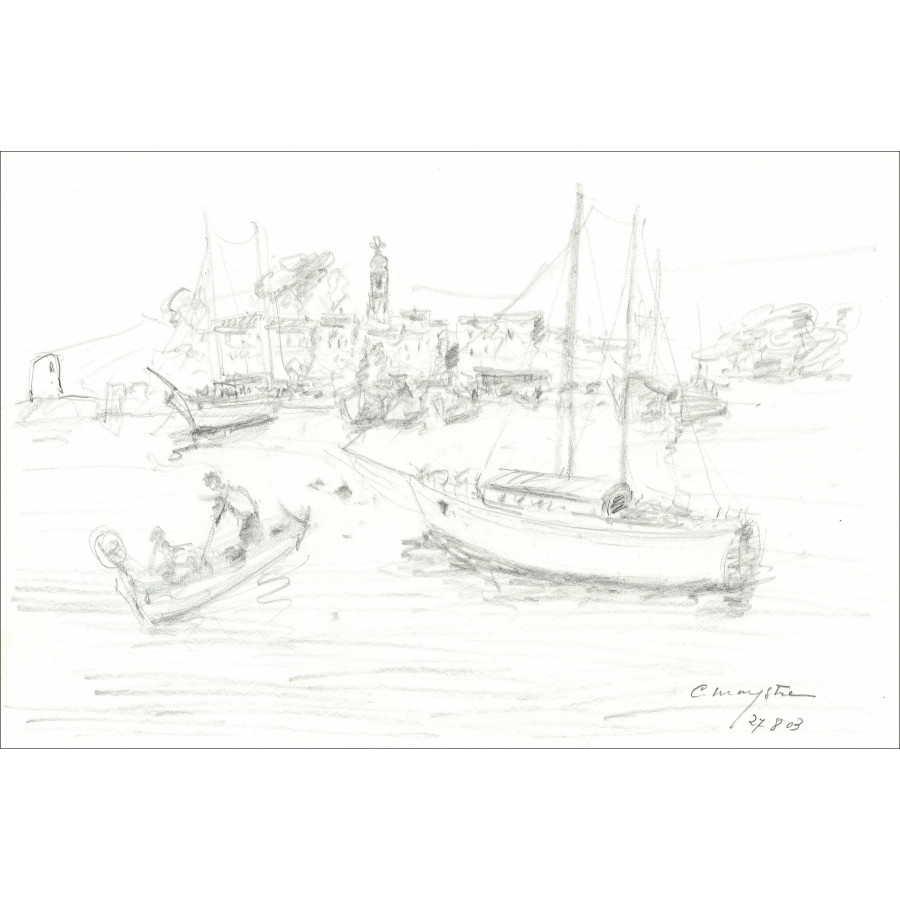 Casimir MAYSTRE – Saint Tropez (2003) Drawing