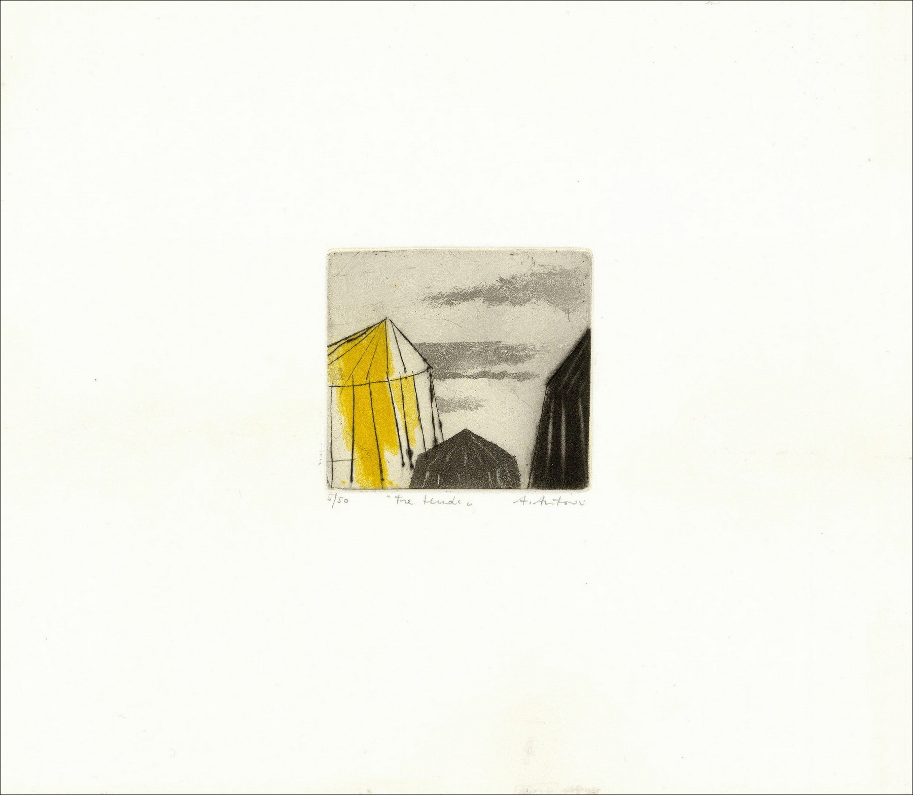 Annapia Antonini – Three tents, strong water signed