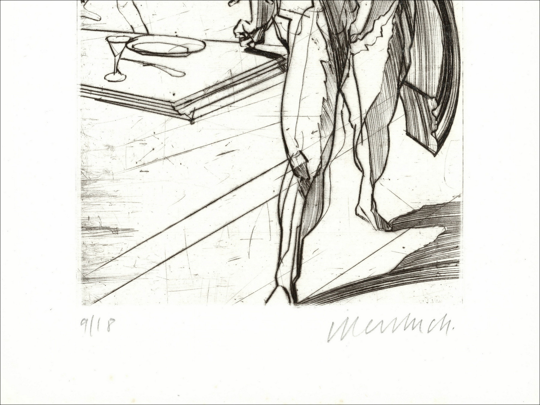Claude Weisbuch – Don Juan, gravure et cuivre original