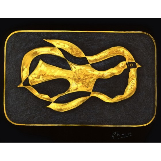 Georges Braque - Lithographie "Borese" 45x58cm - 1988