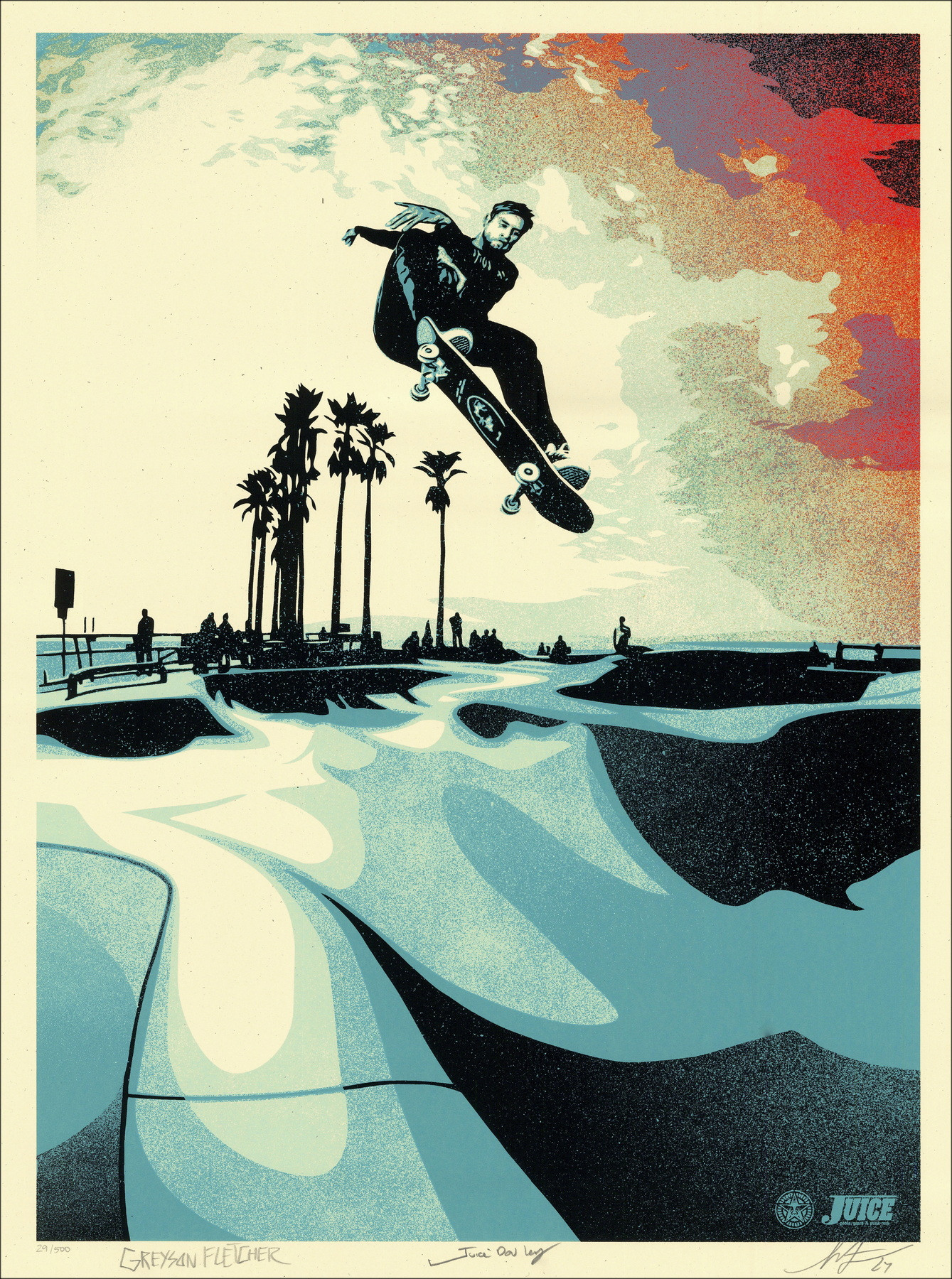 Shepard Faley - Greyson Fletcher Harmony, firmato ScreenPrint (2024)