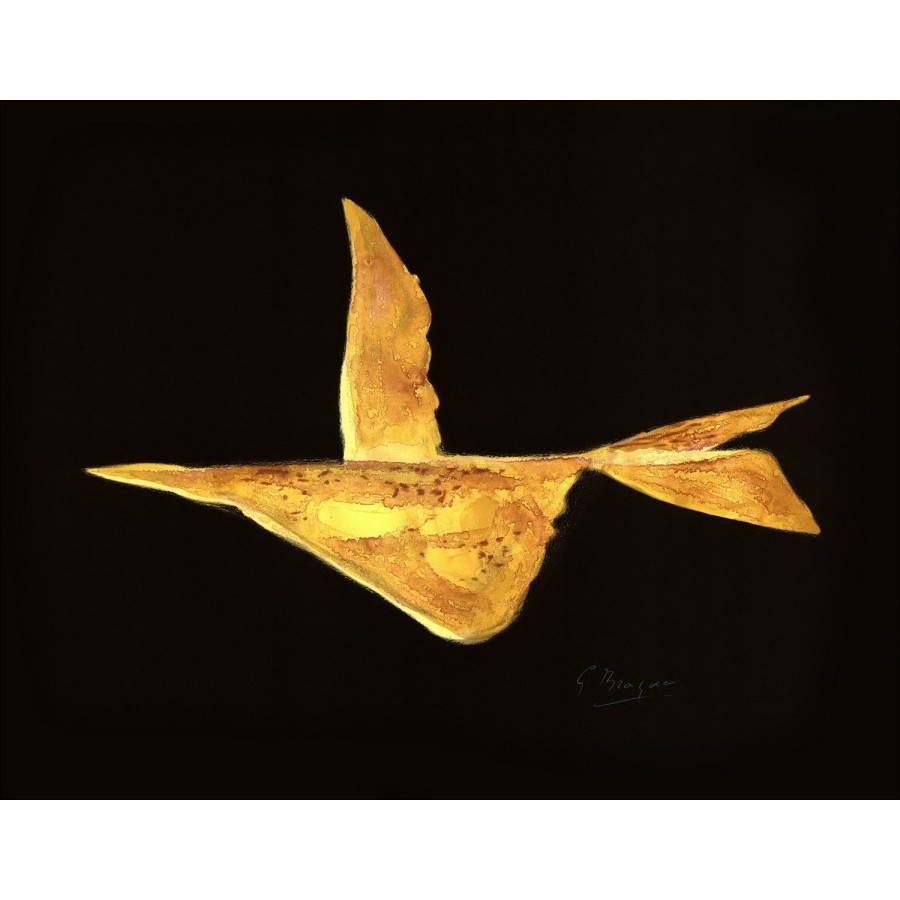 Georges BRAQUE - Litografia "Fetonte" 45x58cm - 1988