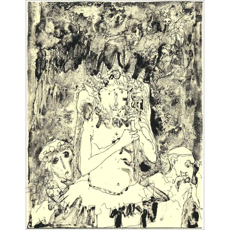 Jean Jansem – Reyes y leyenda - 3, litografía Mourlot 1962