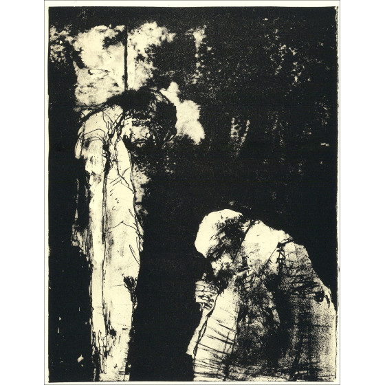 Jean Jansem - Könige und Legende - 12, Lithographie Mourlot 1962