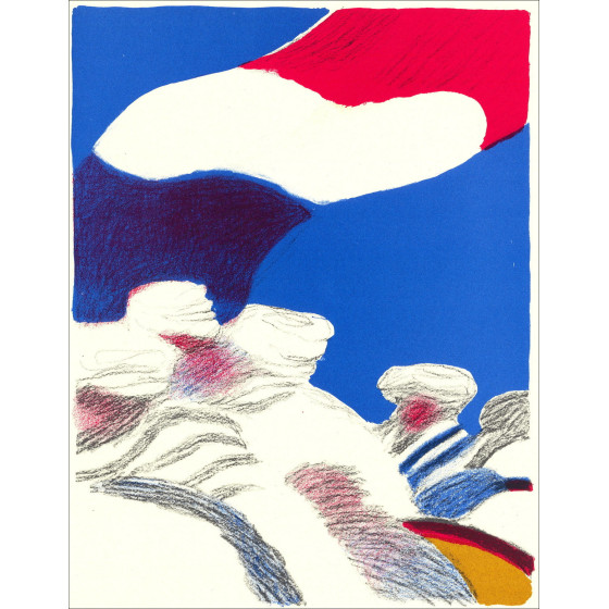 Roger Mühl - Resistance - 2, Litografia Mourlot 1962
