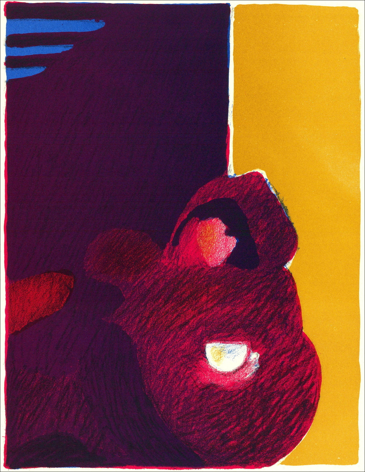 Roger Mühl – Résistance - 3, lithographie Mourlot 1962