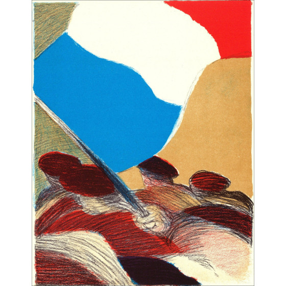 Roger Mühl - Widerstand - 11, Lithographie Mourlot 1962