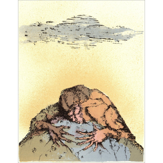 Luc Simon - The Expressives - 3, Litografia originale 1962