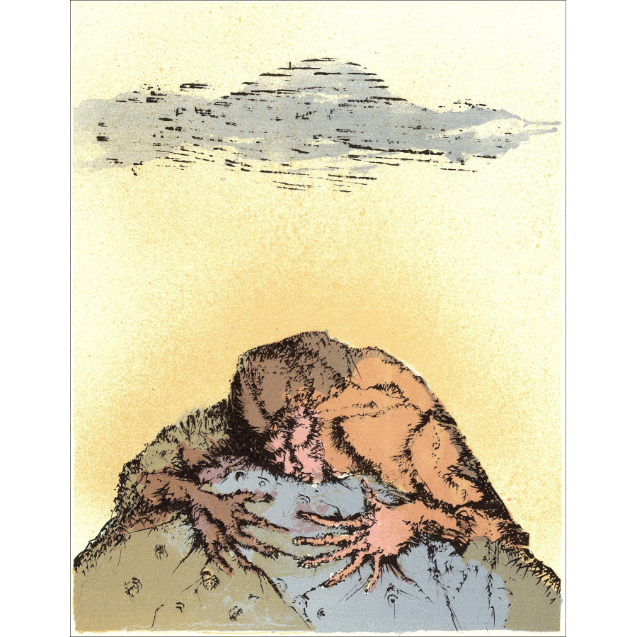 Luc Simon - The Expressives - 3, Litografia originale 1962