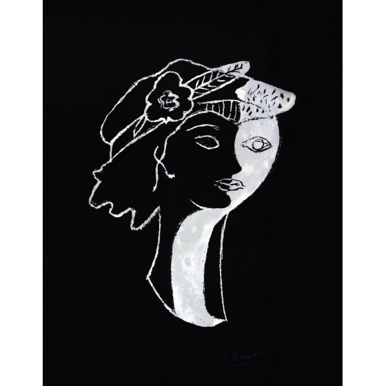 Gefra_Latn BRAQUE - Lith 45 "Persephone" 45x58cm - 1988