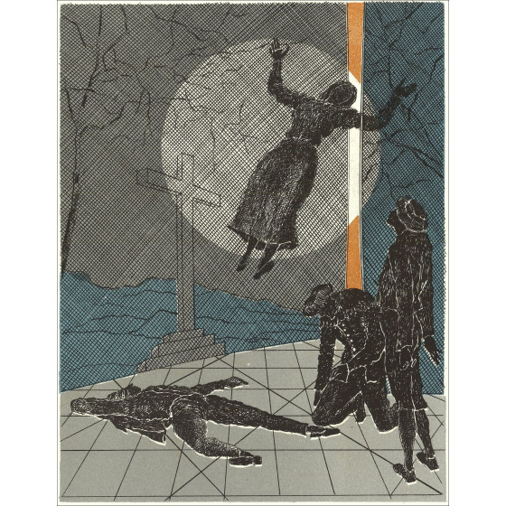 Pierre Garcia-Fons - Theater - 5, Original-Lithographie 1962
