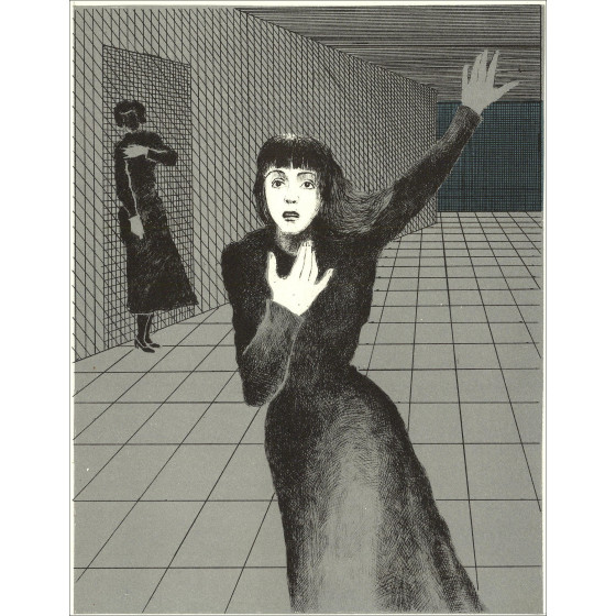 Pierre García-Fons – Teatro - 9, litografía original 1962