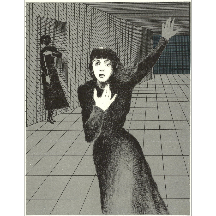 Pierre Garcia-Fons - Teatro - 9, Litografia originale 1962