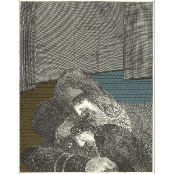 Pierre García-Fons – Teatro - 10, litografía original 1962