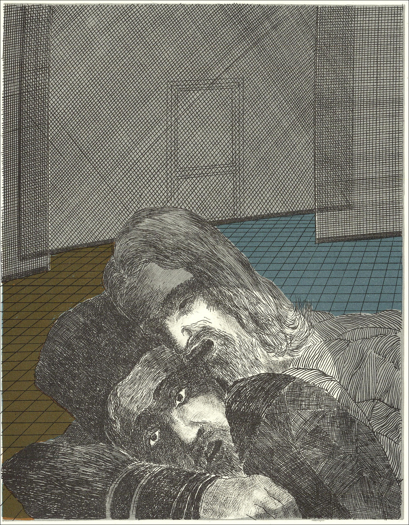 Pierre García-Fons – Teatro - 10, litografía original 1962