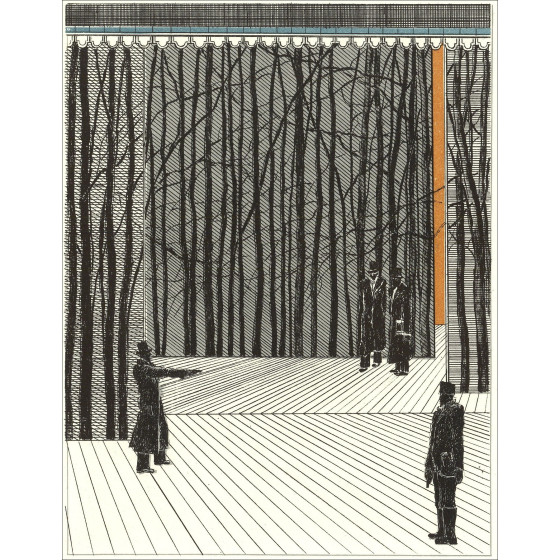 Pierre Garcia-fons - Theater - 11, Original-Lithographie 1962