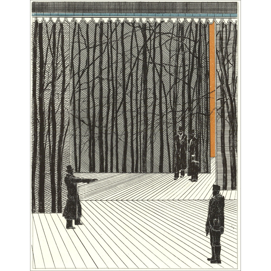 Pierre Garcia-fons - Theater - 11, Original-Lithographie 1962