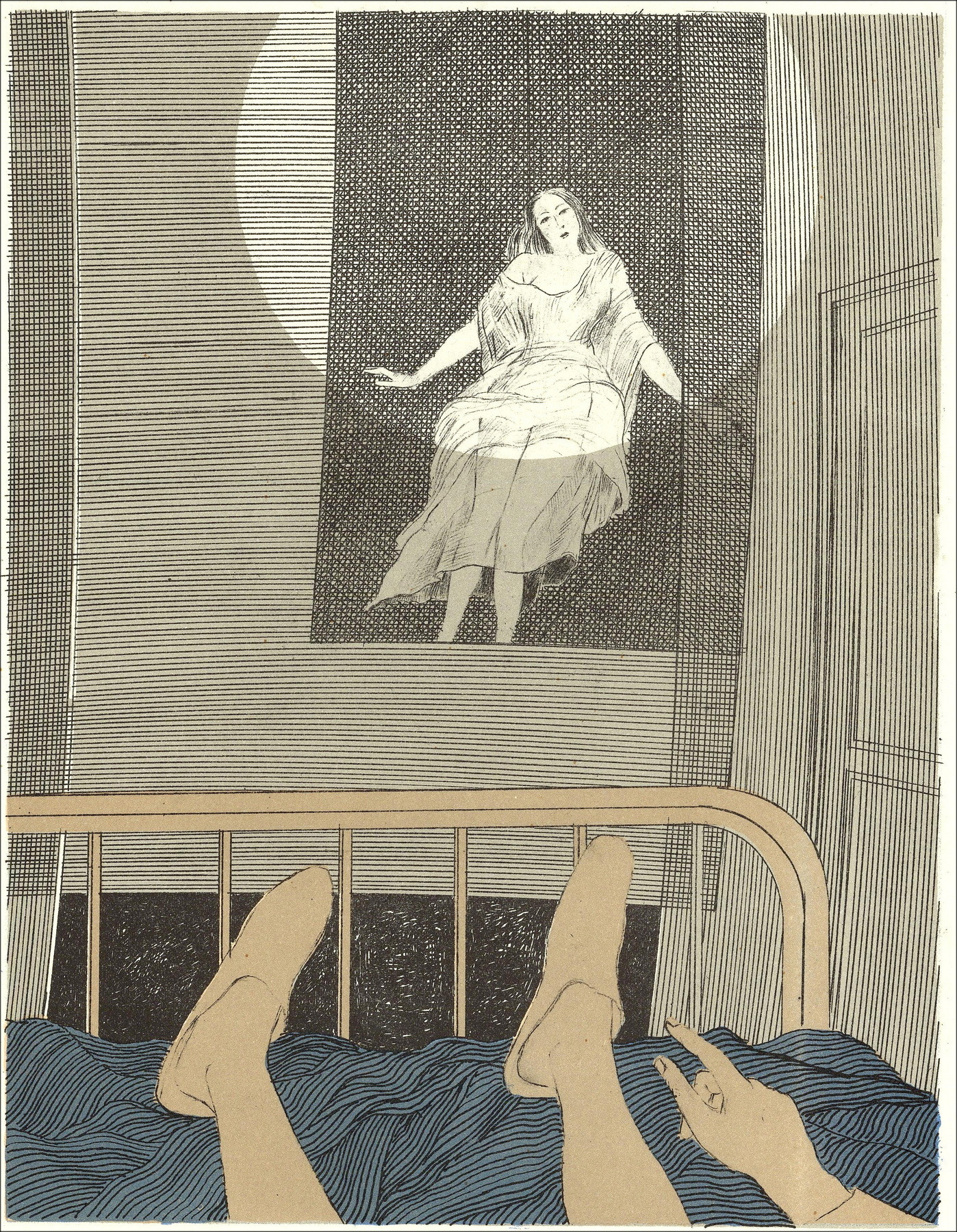 Pierre Garcia-Fons 12, Teatro - 12, lith 1962 originale 1962