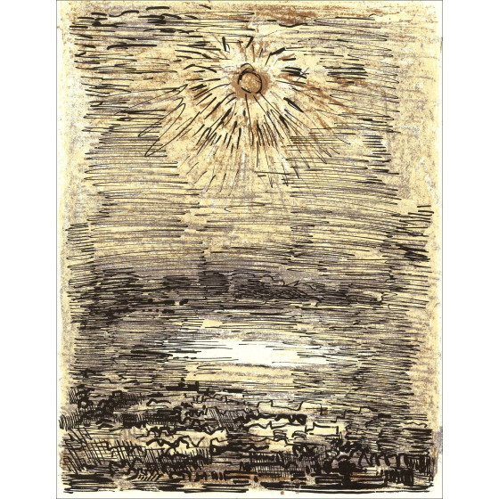 André Cottavoz – Paradis - 4, litografía original 1962