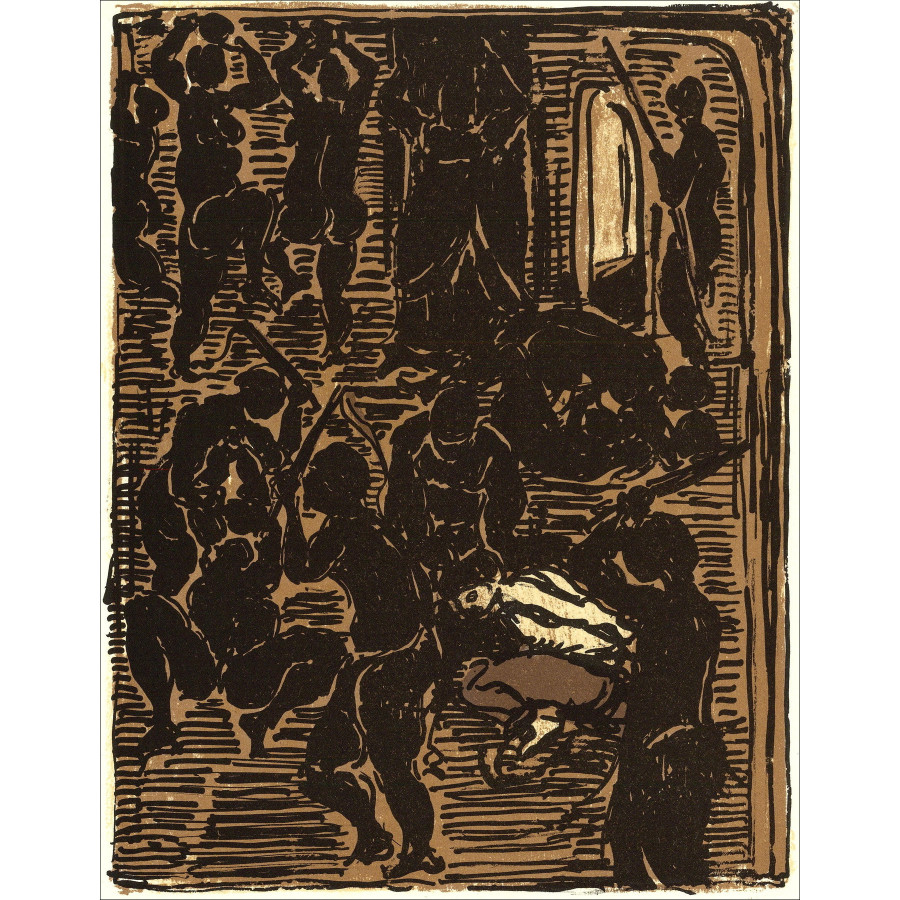 André Cottavoz - Paradiso - 7, Litografia originale 1962